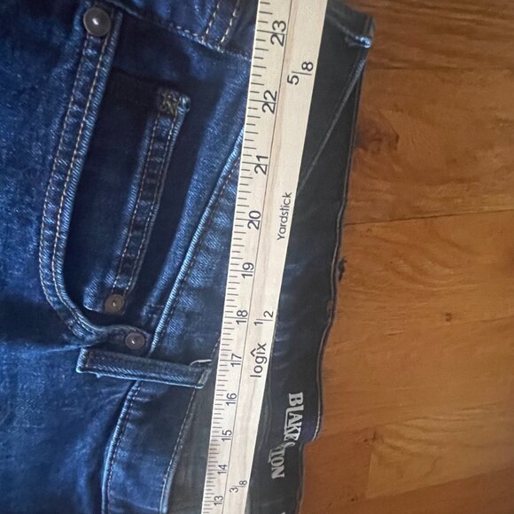 Lands End Jeans Mens 50T Blue Dark Wash Relaxed Fit Denim Blake Shelton - Picture 11 of 15